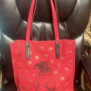 Coach Lunar New Year Randy the Rat tote